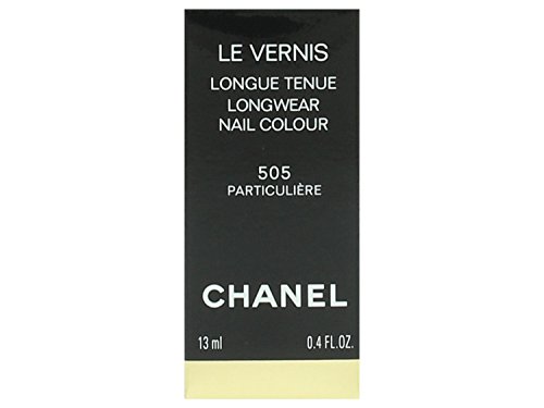 CHANEL LE VERNIS LONGWEAR NAIL COLOUR 505 - PARTICULIÈRE esmalte de uñas Marrón Brillo 13 ml - Esmaltes de uñas (Marrón, PARTICULIÈRE, Protección, 1 pieza(s), 505 - PARTICULIÈRE, Brillo)