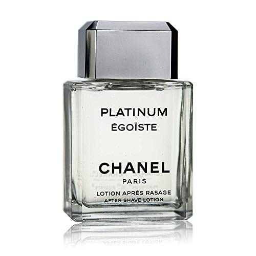 CHANEL Platinum Egoiste after shave 100 ml - After shave (Lavanda, Romero, Geranio, Petitgrain, Botella, 100 ml)