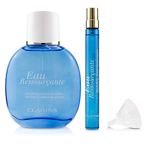 Clarins Eau Ressourcante 100 ml + Spray recargable 10 ml