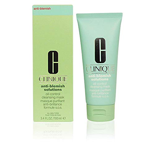 Clinique 26183 Máscara Limpiadora de Control de Aceite de Anti-Blemish Solutions 100Ml / 3.4 Fl.Oz.