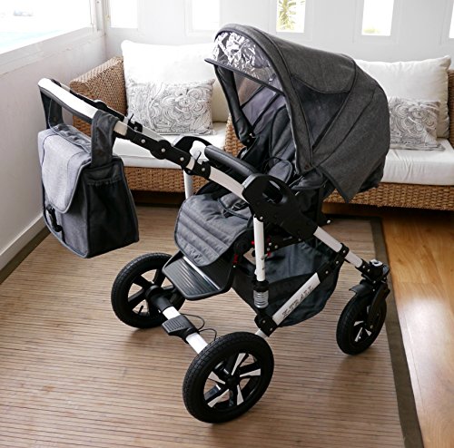 Cochecito bebe 3 piezas X-Trall BBtwin carro trio (lino gris)