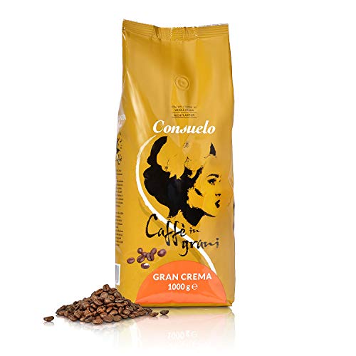 Consuelo Gran Crema Café en grano italiano, 2 x 1kg