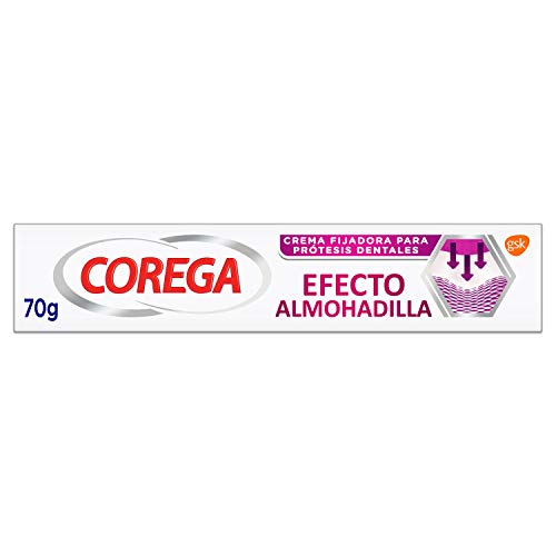 Corega Efecto Almohadilla- Crema Fijadora para Prótesis Dentales - 70 gr