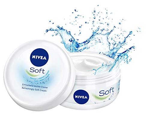 Crema hidratante Nivea Soft Creme, 5 botes de 50 ml