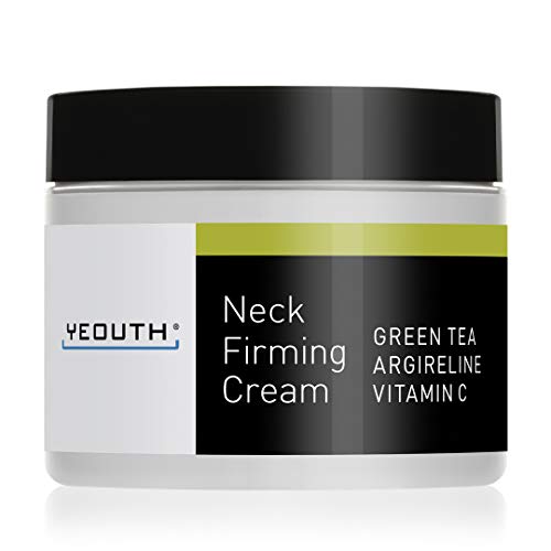 Crema reafirmante para el cuello YEOUTH, Crema antiarrugas hidratante y antienvejecimiento, Ayuda contra la barbilla doble y arrugas del cuello. (2oz)