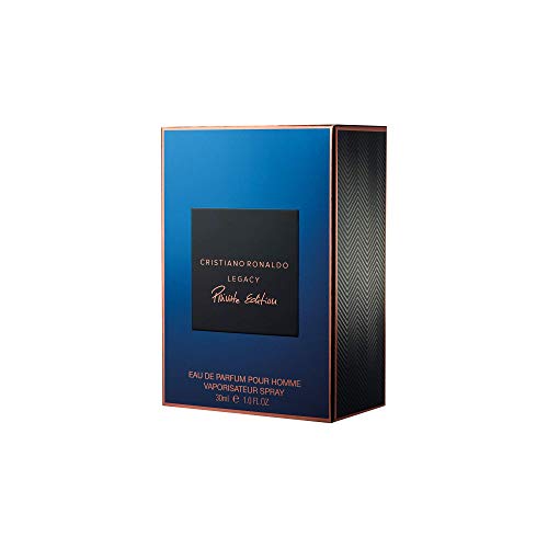 Cristiano Ronaldo Legacy Private Edition 30ml Hombres - Eau de parfum (Hombres, 30 ml, Maple syrup, Clearwood, Tonka, Amber, Vanilla bean, Moss, Aerosol, 1 pieza(s))