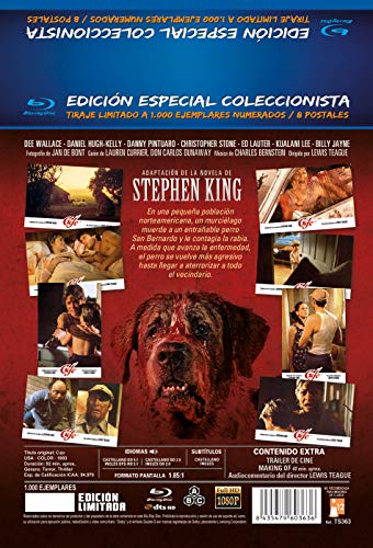 Cujo BD 1983 Edición Metálica  + Postales. Edición Numerada y Limitada 1000 ejemplares [Blu-ray]