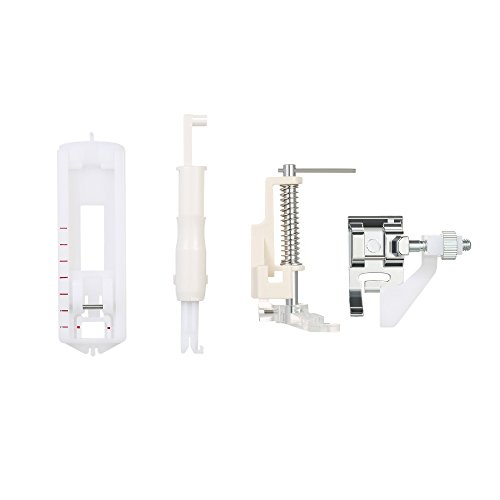 Decdeal - Kit de 52 Piezas Multifuncional Prensatelas Accesorios para Máquina de Coser Presser Feet (Compatible para Caña Baja, para Brother/Babylock/New Home/Singer/Janome)