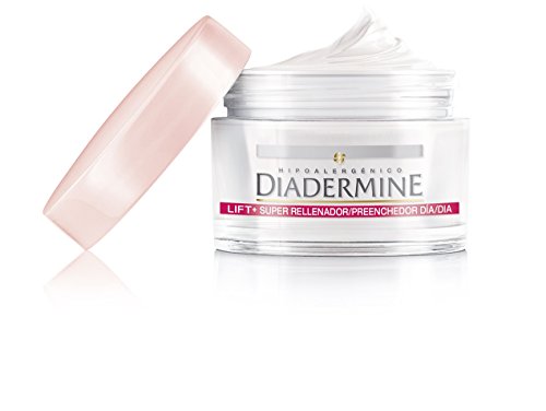 Diadermine - Crema de Día Lift+ Super Rellenador con micro cápuslas de Ácido Hialurónico - 50 ml