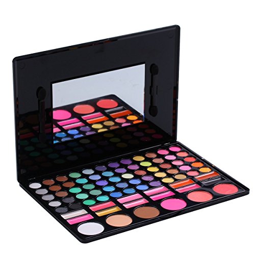 DISINO Motivo 3: kit de maquillaje profesional, paleta de sombras de ojos; cosmética brillante y dinámica (78 colores)