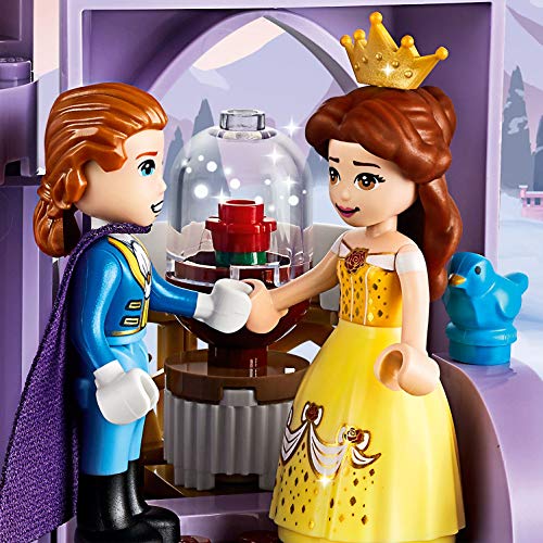 Disney Princess Celebración Invernal en el Castillo, Juguete de La Bella y la Bestia para Niños de Prescolar 4+, multicolor (Lego ES 43180)