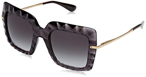 Dolce & Gabbana 0Dg6111 Gafas de Sol, Transparente Grey, 51 para Mujer