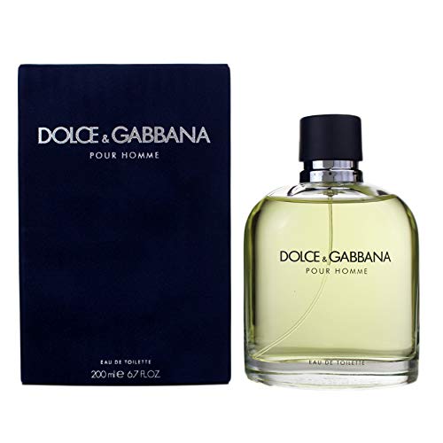 Dolce&Gabbana Pour Homme 200ml eau de toilette Hombres - Eau de toilette (Hombres, 200 ml, Envase no recargable, Bergamota, Mandarín, Neroli, Bergamot, Mandarin, Neroli, Lavanda, Pimienta, Salvia)