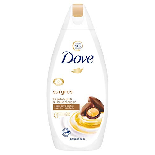 Dove Cuidado Óleo-Nutritivo Gel de Ducha para Piel Seca con Aceite de Argán 750 ml