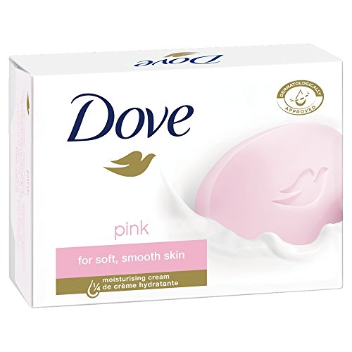 Dove - Jabonera, color rosa, paquete de 2