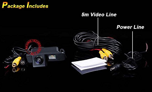 Dynavision Universal Revertir Asistencia de Copia de Seguridad de la Cámara de Aparcamiento para Mondeo BA7 ab 2007 / Focus II Facelift C/ Kuga ab 2008/ S-Max ab 2006