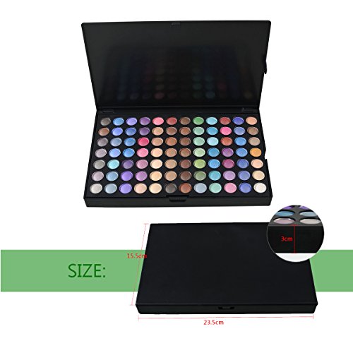 E821 Paleta de Sombra de Ojos 252 Colores Maquillaje Profesional Cosmético de Belleza Ojo Shadow Conjunto de Paleta