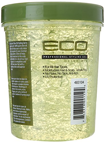 Eco Style Gel de peinado con aceite de oliva Ampliación de 946ml