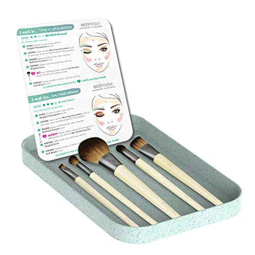 EcoTools® Start the Day Beautifully - Juego de brochas de maquillaje