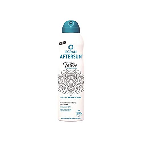 ECRAN Aftersun bruma reparadora tattoo spray 250 ml