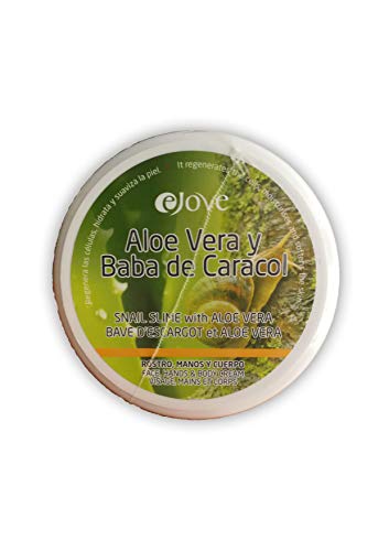 Ejove EJ017 - Crema con Aloe Vera y Baba de Caracol, 200 ml