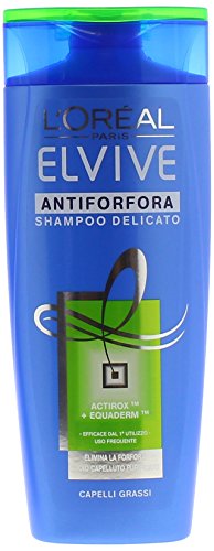 Elvive Champú anticaspa grasas, 250 ml [paquete de 4]