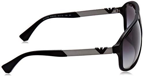 Emporio Armani 0EA4029 Gafas de sol, Matte Black, 62 para Hombre