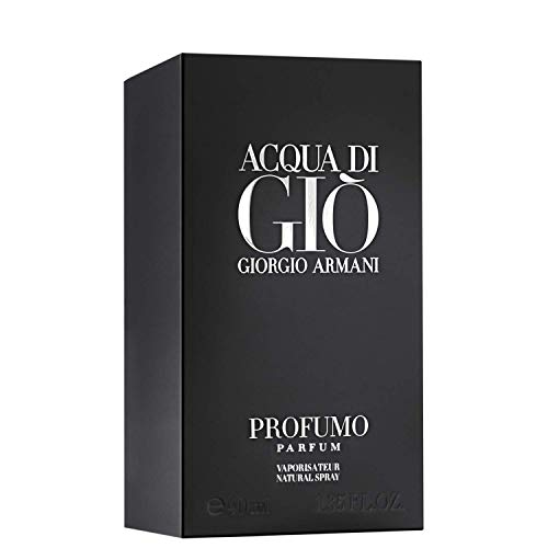 Emporio Armani Acqua di Giò Profumo 40 ml - eau de parfum (Hombres, Bergamota, Marine, Geranium, Rosemary, Sage, Incense, Patchouli, Aerosol, Envase no recargable)