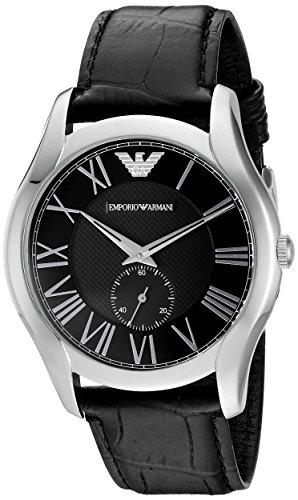 Emporio Armani Reloj Hombre de Analogico con Correa en Imitación Piel AR1703