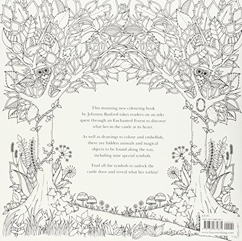 Enchanted Forest. An Inky Quest And Colouring Book