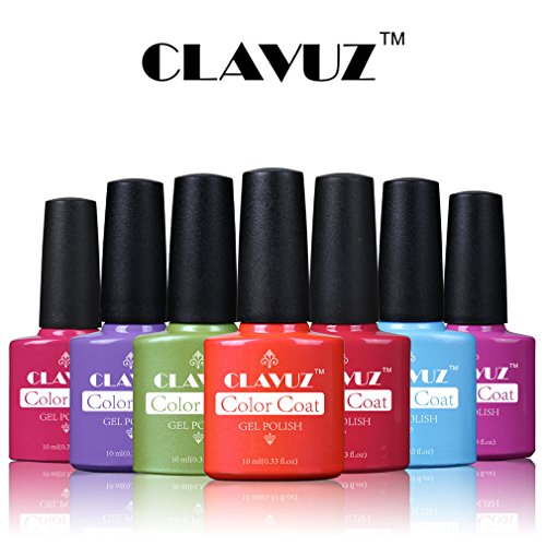 Esmalte Semipermanente de Uñas en Gel UV LED Esmalte de Uñas 6pcs Kit Uñas de Gel Manicura Soak off 10ml de Clavuz - 025