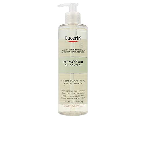 Eucerin Dermo Pure Oil Control Gel Limpiador Facial Piel Grasa, 400ml