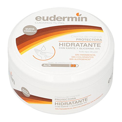 EUDERMIN crema de manos protectora con karité y glicerina 15% tarro 200 ml