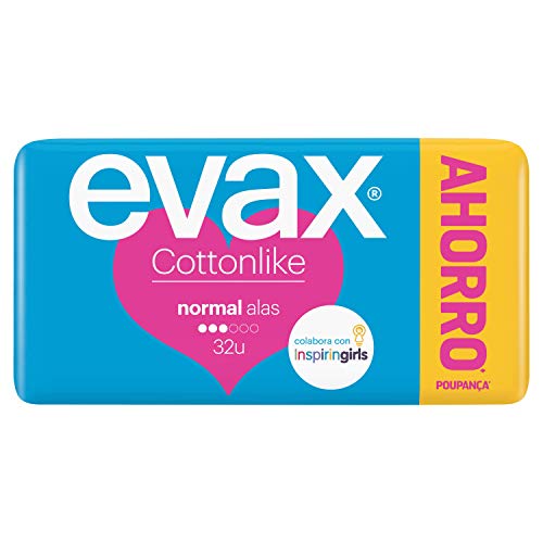 Evax Cottonlike Normal Compresas Con Alas 32u