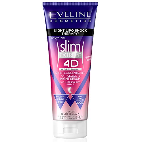 Eveline Cosmetics Slim Extreme 4D Anti-Cellulite Night Serum Superskoncentrowane nocne serum antycellulitowe 250ml