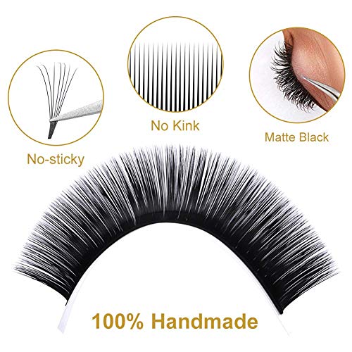 Extensiones de Pestañas Volumen Ruso 2D 3D 5D 8D 10D -0.07 D curl Mix 8-14mm - Pestañas Postizas Individuales Volume Lash Extensions de GEMERRY (0.07-d curl-mix 8-14mm)