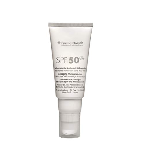 Farma Dorsch Crema Hidratante Fotoprotectora (SPF 50, Antiedad Y Antimanchas) - 50 ml.