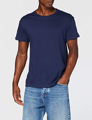 FM London Paquete de 5 camisetas Hombre con tecnología de protección de olores HyFresh ,Medium