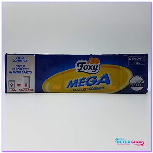 Folletos de bolsillo Foxy Mega, 10 unidades