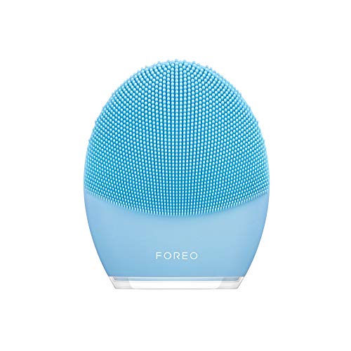 FOREO LUNA 3 Cepillo de limpieza facial y masajeador reafirmante para un spa en casa, para piel Mixta