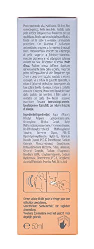 Fotoprotector ISDIN Fusion Fluid SPF 50+ - Protector solar facial, Matificante, Oil-free, No comedogenico, Apto para piel atópica, 50 ml