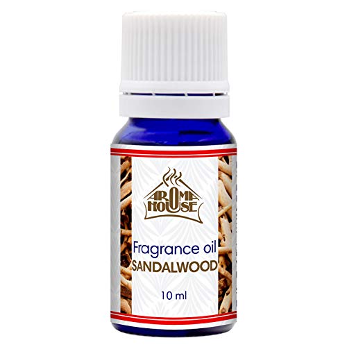 Fragancia Aceite 10ml - de Sándalo - Aromatherapy - Para Hacer Jabones & Velas - Para Ramos Secos - Bolsitas Perfumadas - Para el Cuidado Piel & Cabello