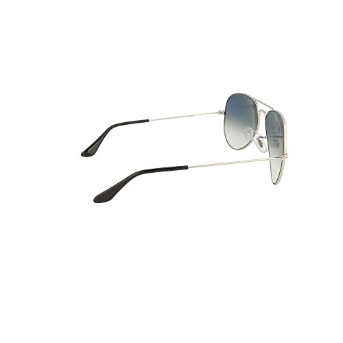 Gafas de sol Ray-Ban Aviator Silver azul degradado RB3025 RB3025 003/3 F plata 58