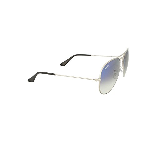 Gafas de sol Ray-Ban Aviator Silver azul degradado RB3025 RB3025 003/3 F plata 58