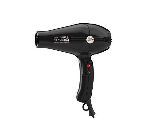 Gamma Piu 3500 Power - Secador de pelo, color negro