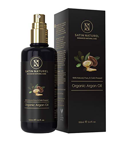 GANADOR 06/20* Aceite de Argán ORGÁNICO Certificado Vegano 100ml - 100% Puro, Nativo y Prensado en Frío - Cuidado Hidratante Antiarrugas para Piel, Pelo y Uñas - Cosmética Natural