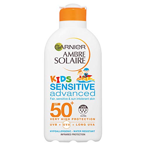 Garnier - Ambre solaire resisto kids SPF50 + 200 ml - leche de protección solar