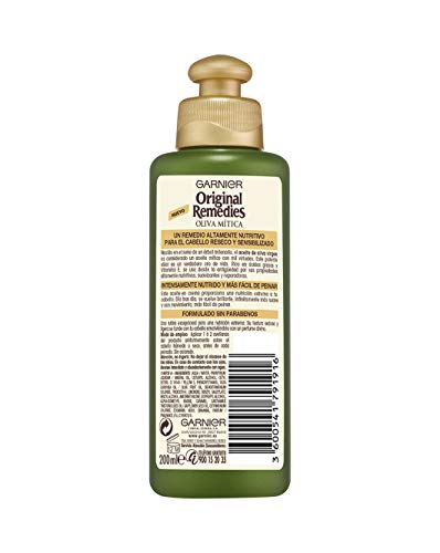 Garnier Original Remedies Oliva Mítica tratamiento capilar aceite en crema pelo seco - 200 ml