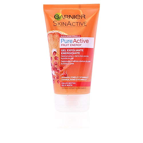 Garnier Skin Active Pure Active Fruit Energy Gel Exfoliante Energizante