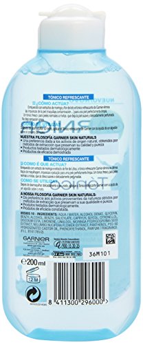 Garnier Skin Active Tónico Limpiador Botánico con Savia de Aloe - 200 ml